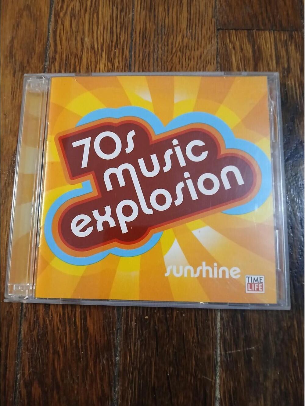 TIME-LIFE MUSIC-70'S MUSIC EXPLOSION-SUNSHINE 2 CD SET/30 TRACKS (AMERICA/CHIC)